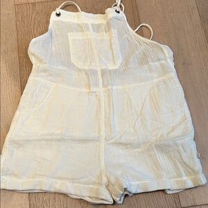 Women's Cream Casual Shorts